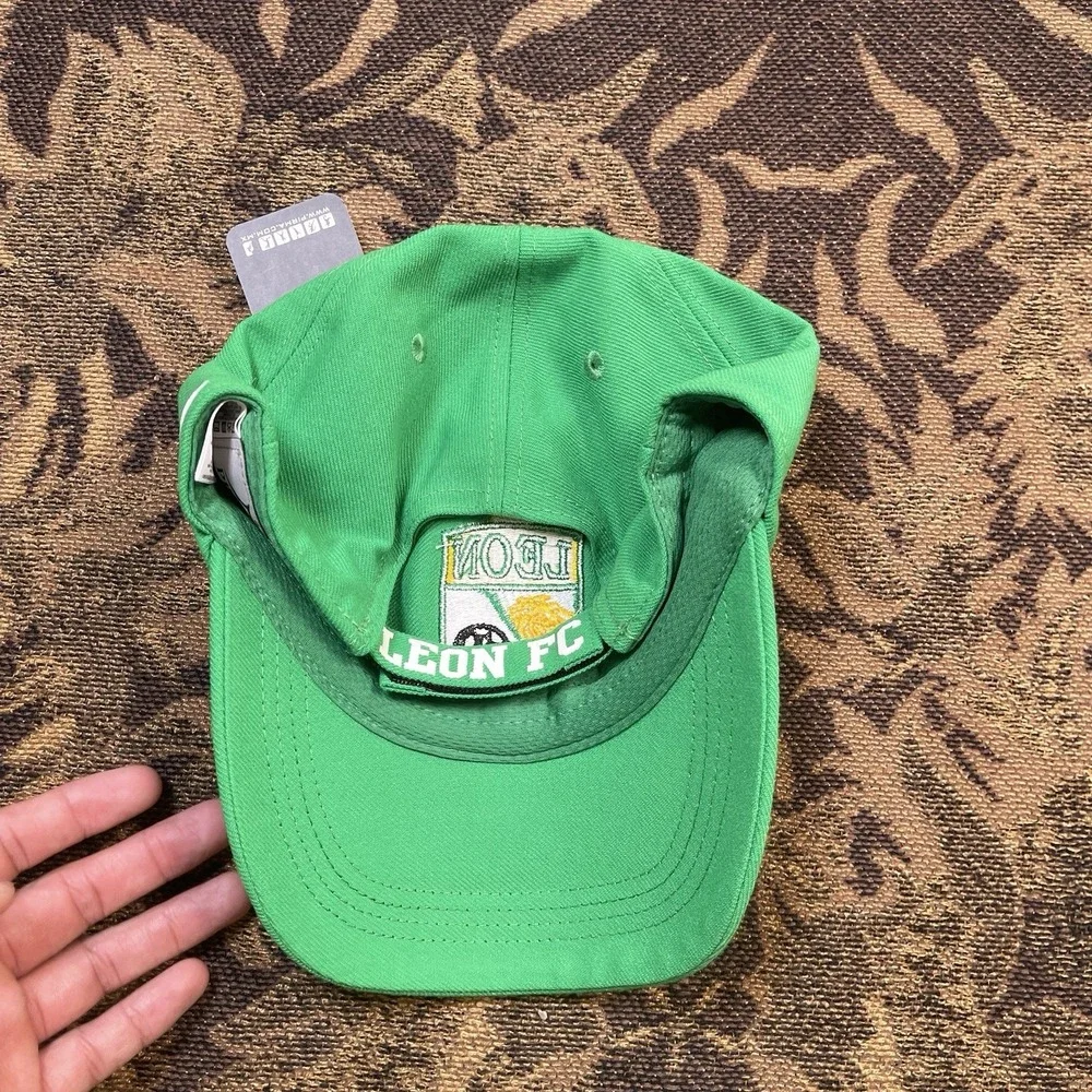Pirma Club Leon FC Futbol Soccer Adjustable Mens Hat Cap Green New